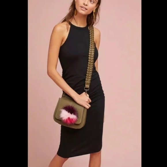 Michael Stars Dresses & Skirts - 🆕 MICHAEL STARS HALTER MIDI DRESS in BLACK